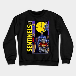 Watchmen: original Charlton characters on a Watchmen cover design Crewneck Sweatshirt